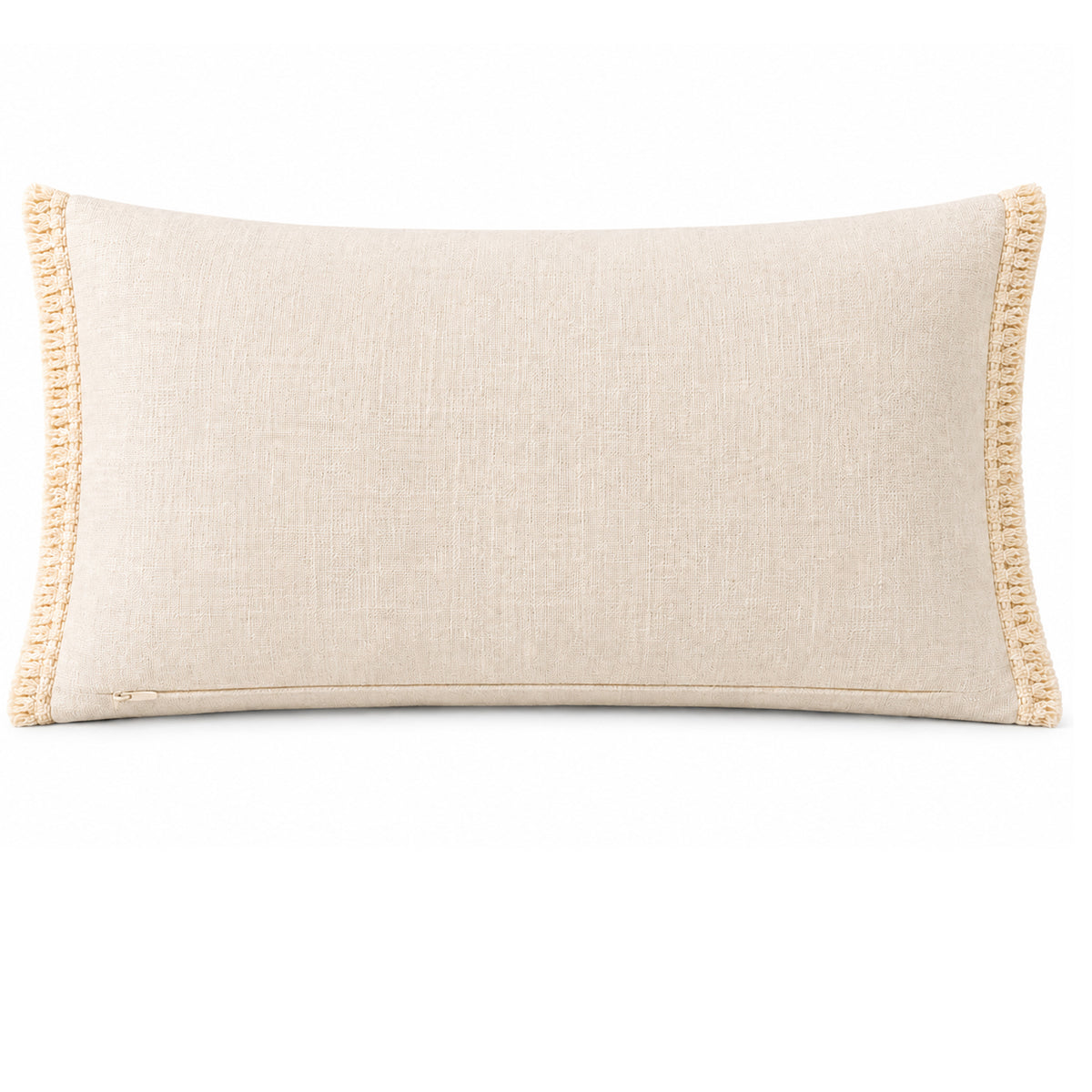 Autumn Elegance Pumpkin Harvest 14" x 20" Decorative Pillow Cover – Blue & Beige Embroidered Pumpkin Accent Cushion Cover