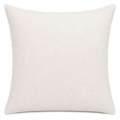 Sage Blue Botanical Decorative Pillow Cover – 18" x 18"