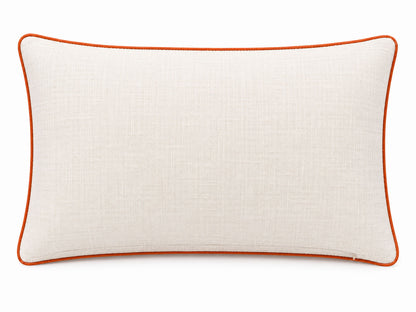 Happy Thanksgiving Printed and Embroidered Pillow Cover – 14" x 20"